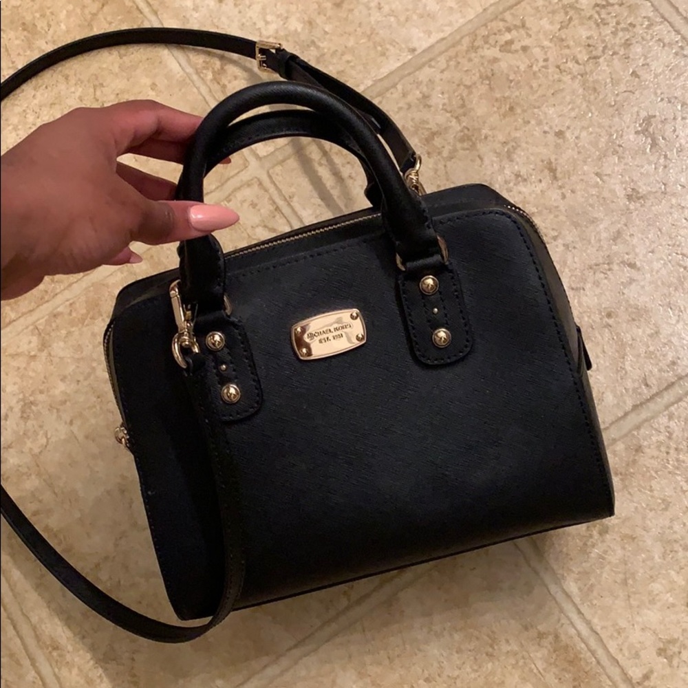 Michael Kors Black Satchel Crossbody Bag 🖤